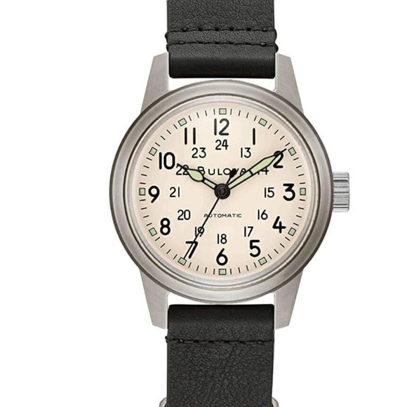 Bulova Men's Military Style 38mm Watch